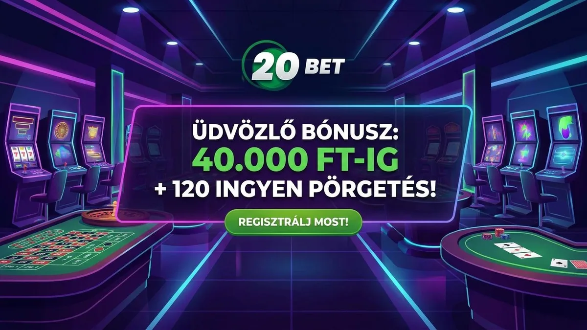 Regisztráció bónusszal